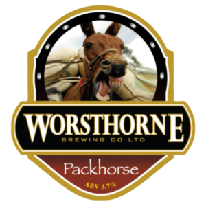 worsthorne brewery packhorse label Worsthorne Brewery Packhorse